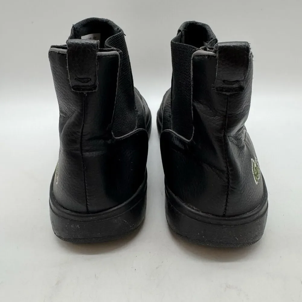 Lacoste  Explorateur Chelsea Ankle Boots Youth 4.5 or Women 6-6.5 Black Pull On